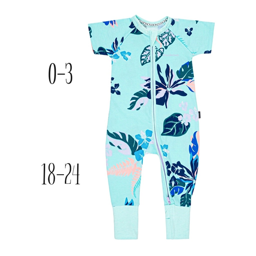Bonds Wondersuits - “Bell Flowers” 🌸 zip romper